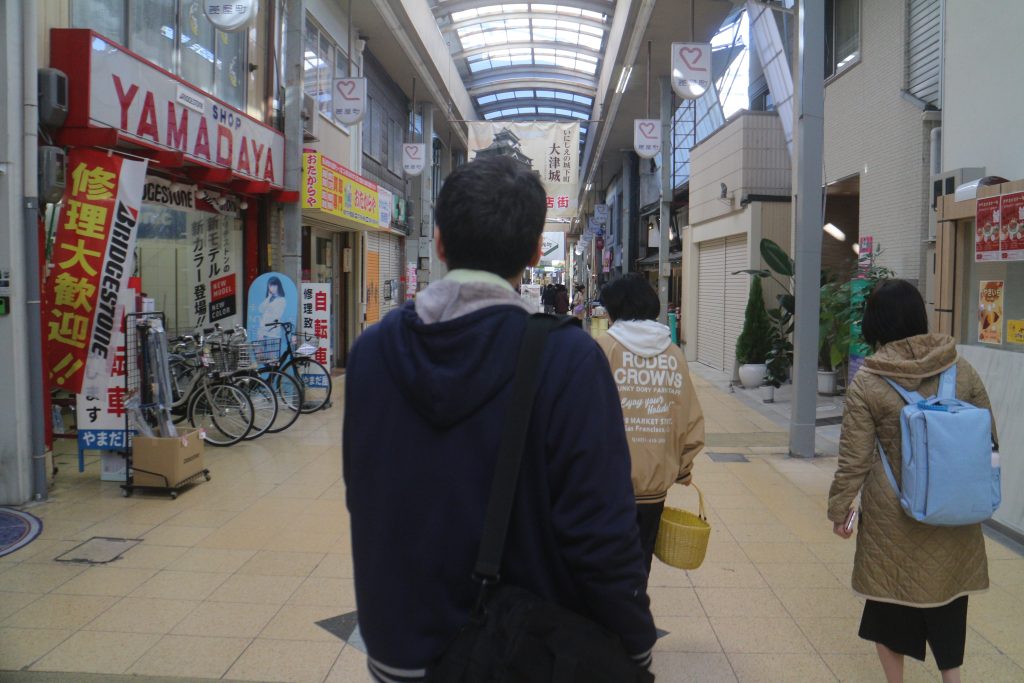 ナカマチ商店街でお弁当ラリー